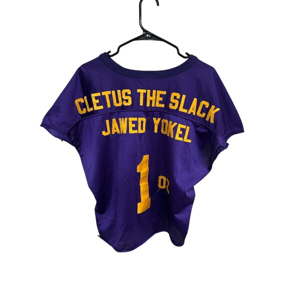 Vintage Bike Sigma Alpha Mu Fraternity Jersey Purple Sz XL Mesh Football - Picture 2 of 9